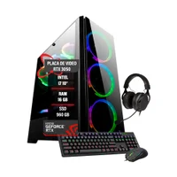 PC Gamer Intel Core I7 10° RTX 3050 8GB 16gb Ram SSD 960gb