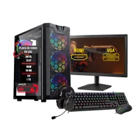 PC Gamer Completo I3 9° 16gb Rx550 4gb Hd 1TB SSD 240GB