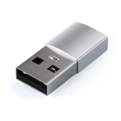 Adaptador Satechi Type-a Para Type-c Prata