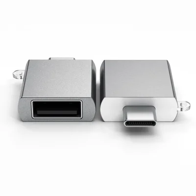 Adaptador Type-c Para Usb 3.0 Cinza