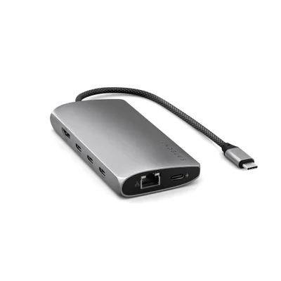 Adaptador Multiporta Satechi Usb-c 8k Com Ethernet V3