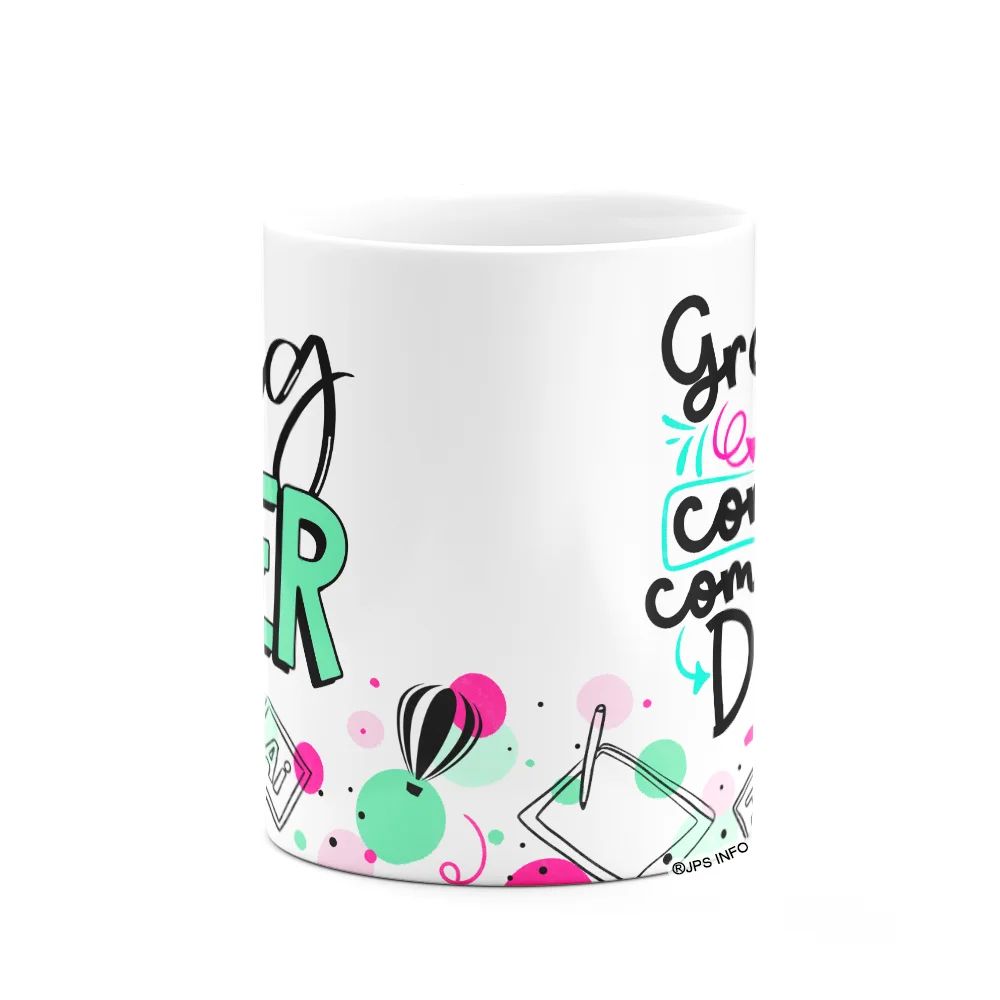 Imagem 2 de 3 do produto Caneca Profissões - Designer - 325ml Branca - M2
