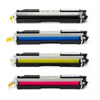 Kit 4 Toner Compatível Hp Ce310a | Ce311a | Ce312a | Ce313a | Ollix