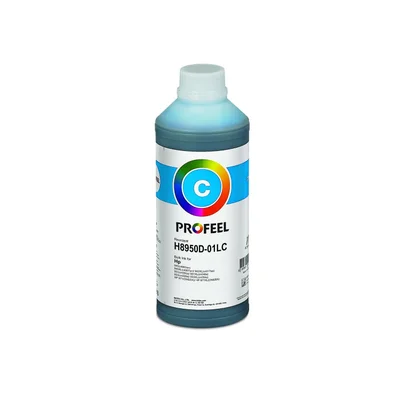 Tinta Para Impressora Hp Corante 1000ml Inktec Profeel H8950d - Ciano