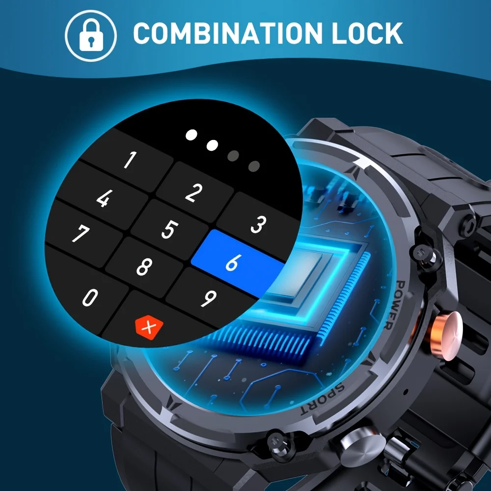Imagem 2 de 3 do produto Relógio Inteligente Prova D´água Faz Chamadas Ios Android Prata