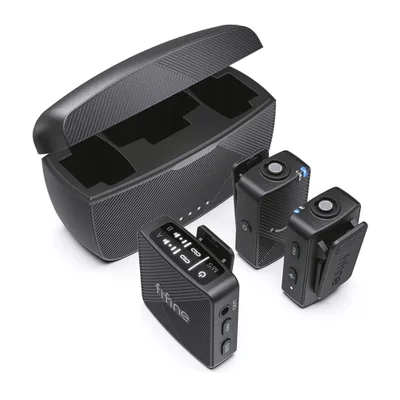 Microfone De Lapela Sem Fio Fifine M9, Para Iphone/android/câmera 2.4g