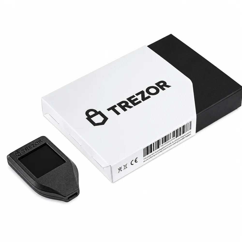 Imagem 3 de 5 do produto Carteira para Criptomoedas Trezor T, Suporte a Mais de 9.000 Moedas