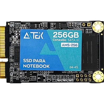 SSD Para Notebook 256Gb Conexo Mini Sata Aitek