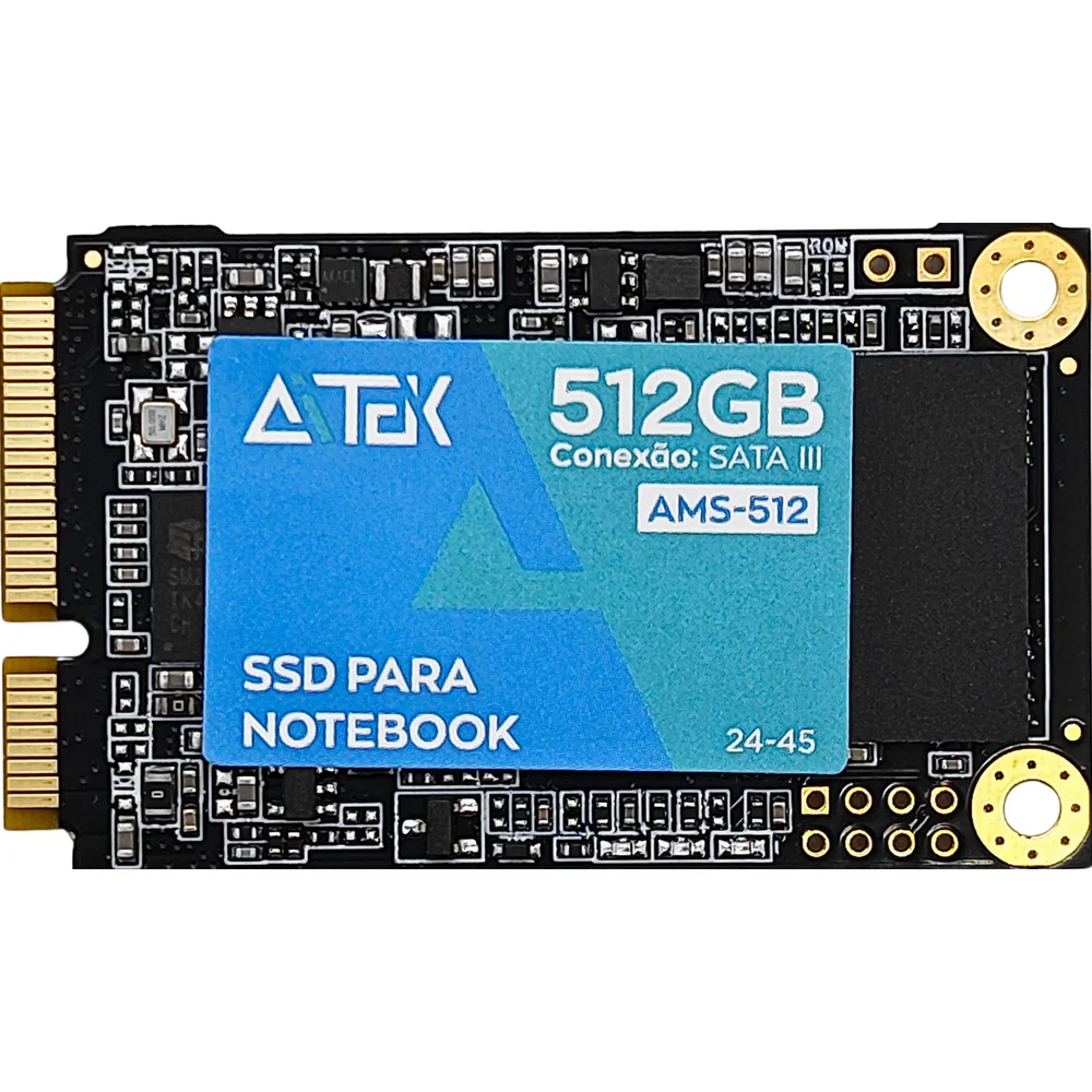 SSD Para Notebook 512Gb Conexo mSATA Aitek AMS512