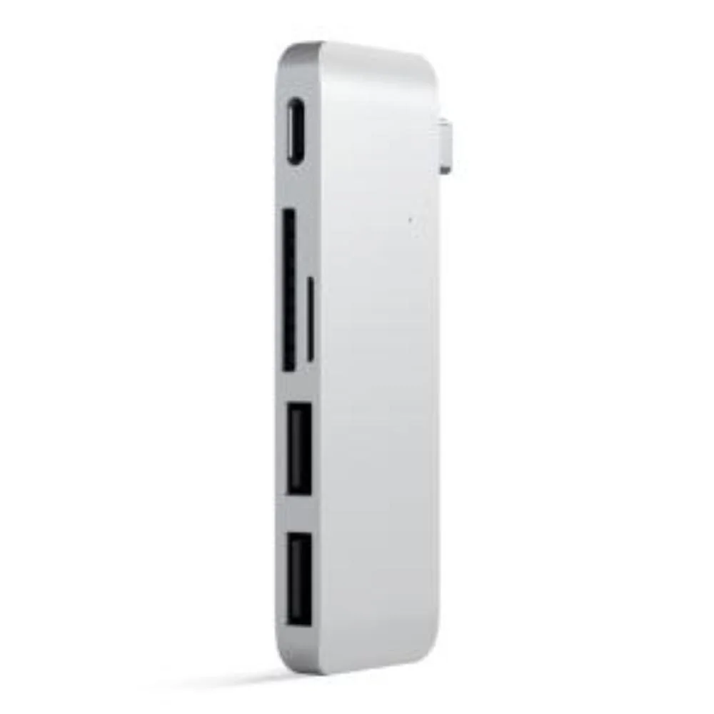 Imagem 5 de 5 do produto Adaptador Hub Usb-c Satechi Passthrough P/ Mac 12 Prata