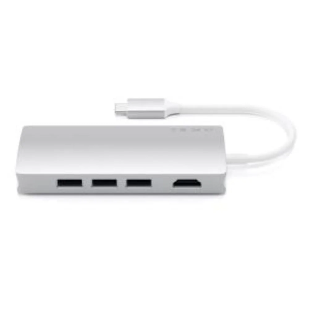 Imagem 4 de 5 do produto Hub Usb-c Satechi 7 Portas V2 Gigabit Pd 60w 4k Prata
