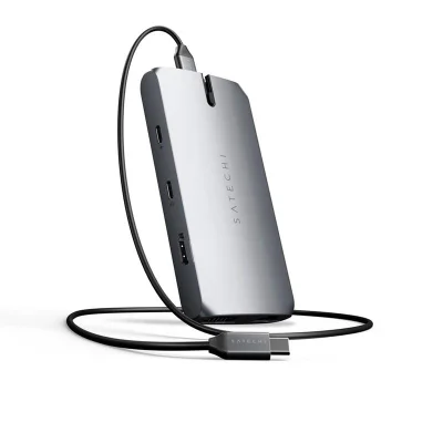 Hub Usb-c Satechi On-the-go 8 Portas Vga Gigabit Space Gray — foto 2
