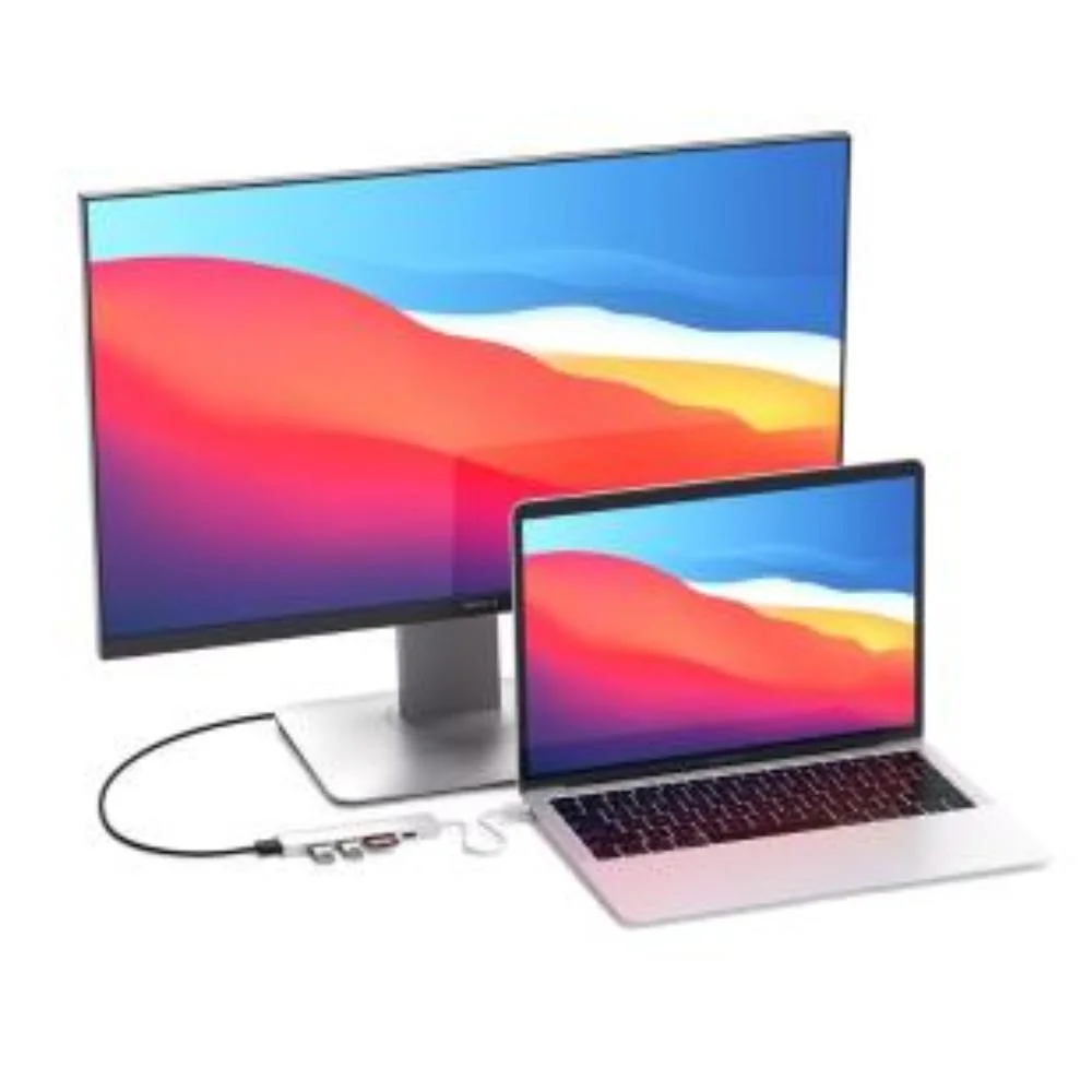 Imagem 5 de 5 do produto Hub Usb-c Satechi Slim V2 5 Portas Pd 60w HDMI Prata