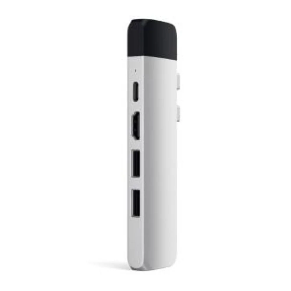 Imagem 3 de 5 do produto Hub Usb-c Pro Satechi 6 Portas Pd 87w 4k Gigabit Prata