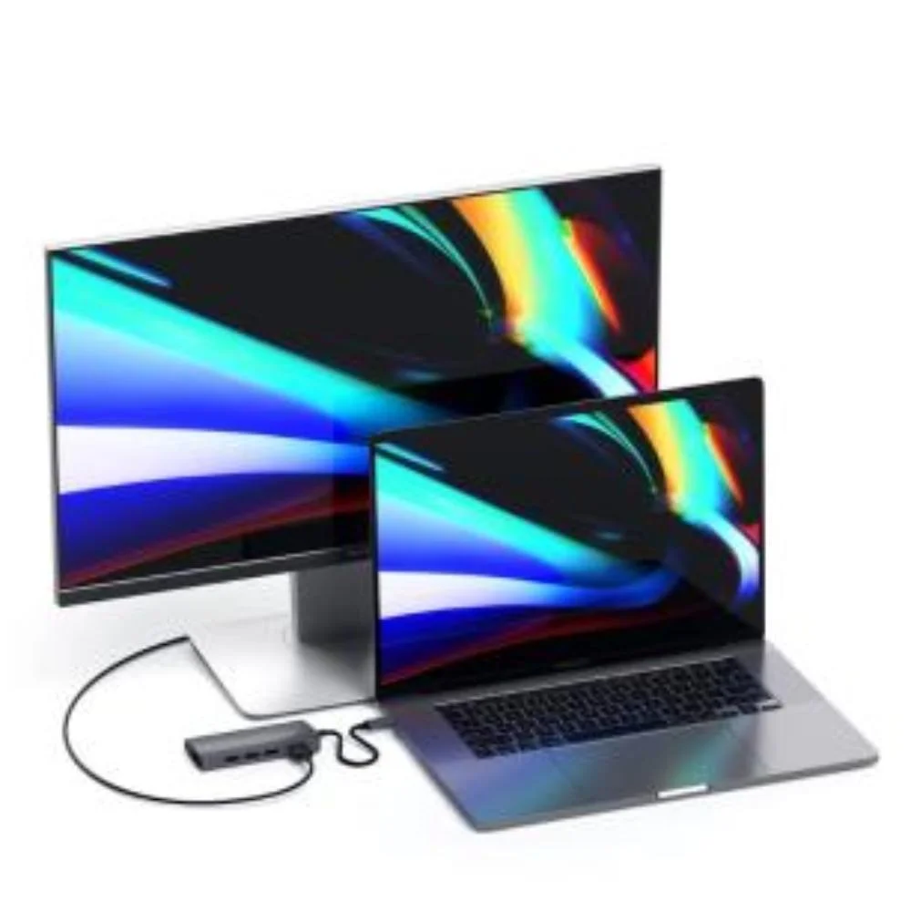 Imagem 2 de 5 do produto Hub Usb-c Satechi 7 Portas V2 Gigabit Pd 60w 4k Space Gray