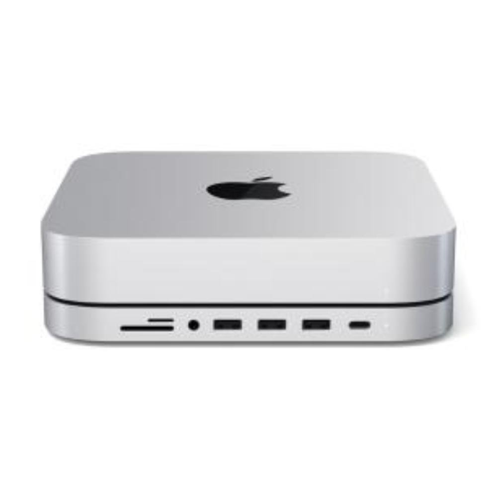 Hub Usb-c Satechi Base Compatível Com Mac Mini 6 Portas Prata
