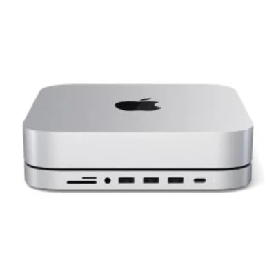 Hub Usb-c Satechi Base Compatível Com Mac Mini 6 Portas Prata