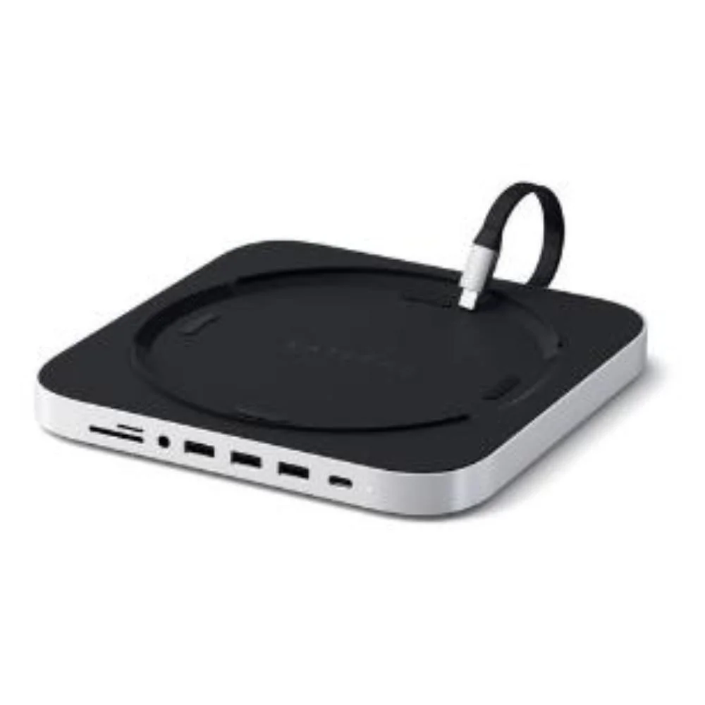 Imagem 4 de 5 do produto Hub Usb-c Satechi Base Compatível Com Mac Mini 6 Portas Prata
