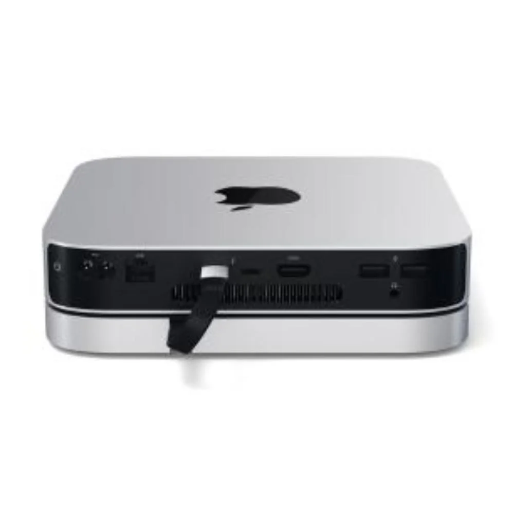 Imagem 5 de 5 do produto Hub Usb-c Satechi Base Compatível Com Mac Mini 6 Portas Prata