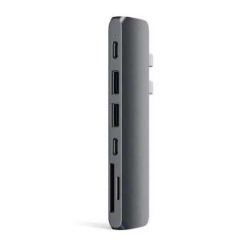 Imagem 3 de 5 do produto Hub Usb-c Pro Satechi 6 Portas Pd 85w P/ Macbook Space Gray
