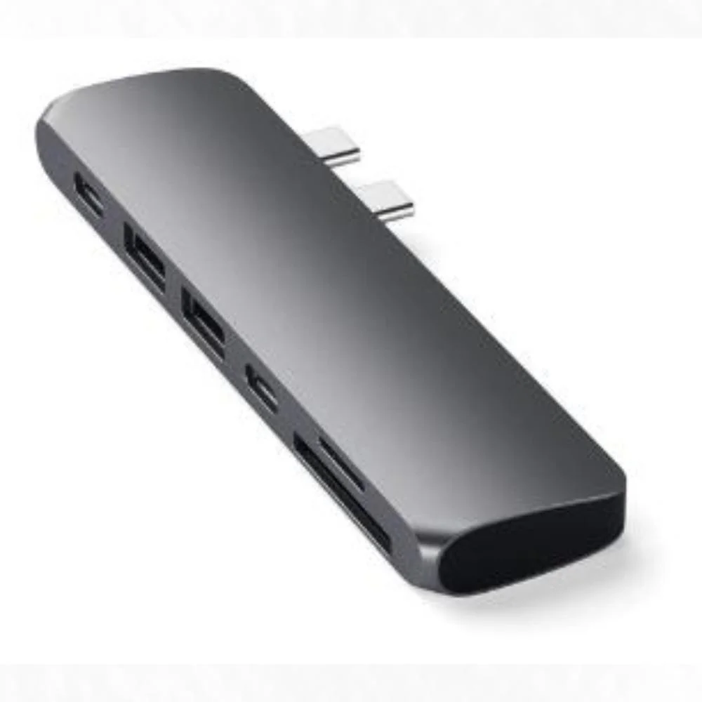 Imagem 4 de 5 do produto Hub Usb-c Pro Satechi 6 Portas Pd 85w P/ Macbook Space Gray