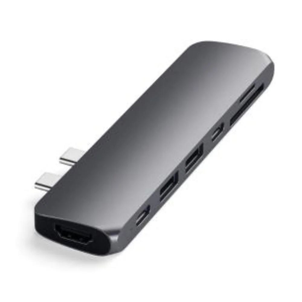 Imagem 5 de 5 do produto Hub Usb-c Pro Satechi 6 Portas Pd 85w P/ Macbook Space Gray
