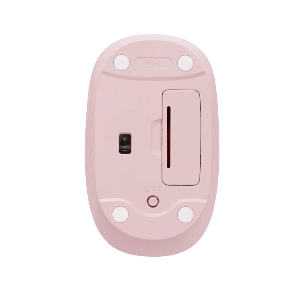 Imagem 4 de 5 do produto Mouse Logitech M196 Bluetooth 1000 Dpi Rosa