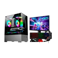 PC Gamer Completo Alligator Shop Amd Ryzen, Memoria Ram 16gb, SSD 240GB, Placa De Video 2gb, Monitor HDMI, Kit Gamer