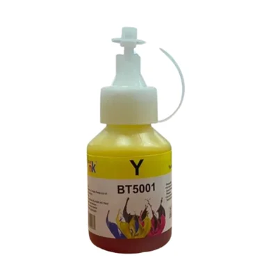 Tinta Compatível Brother Amarelo Sem Caixa | Bt6001 | Bt5001 | Dcp-t500w | Dcp-t700w