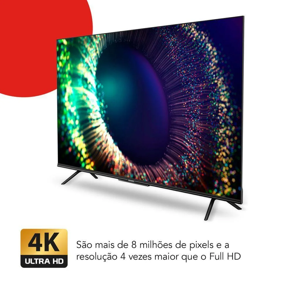 Imagem 5 de 5 do produto Smart Tv Aiwa 65” Google Tv 4k Comando De Voz Dolby Vision & Atmos Aws-tv-65-bl-01-g