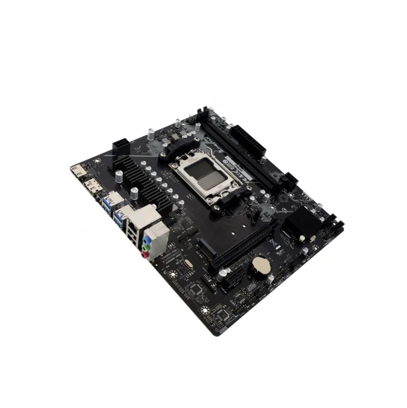 Placa Mãe Biostar B650ms2, Chipset B650, Amd Am5, Matx, Ddr5 5