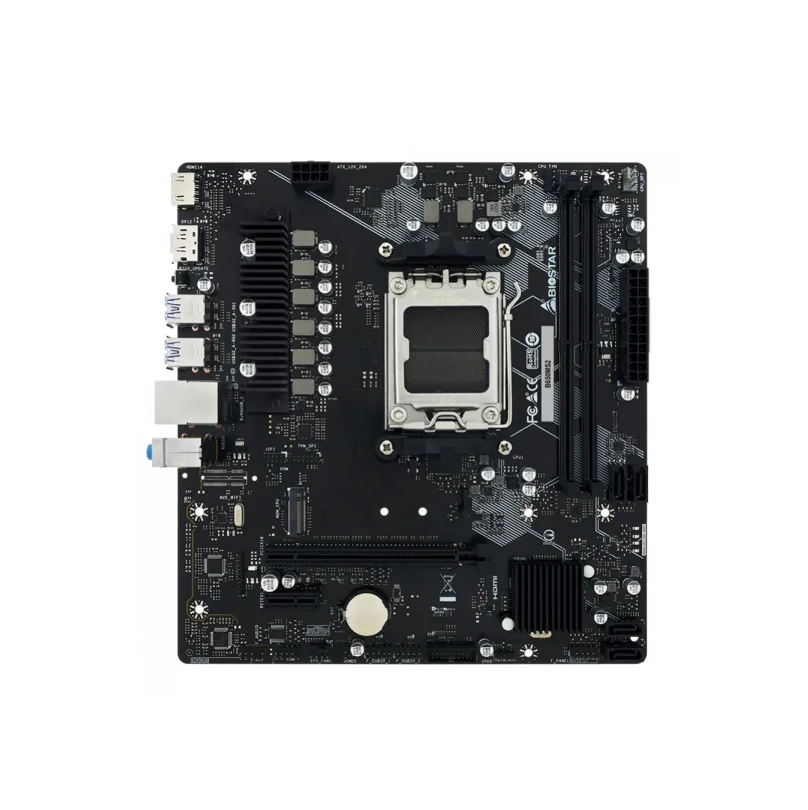 Placa Mãe Biostar B650ms2, Chipset B650, Amd Am5, Matx, Ddr5 7