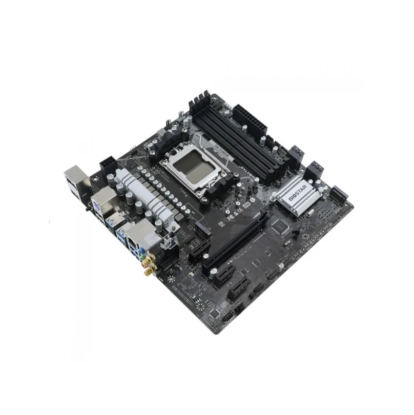 Placa Mãe Biostar B650mp-e Pro, Chipset B650, Amd Am5, Matx, Ddr5 5