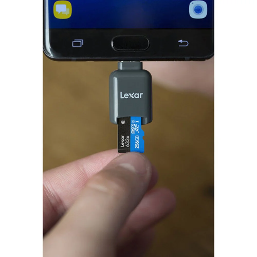 Imagem 2 de 5 do produto Cartão Memória Lexar Micro Sd Xc 256gb 100mb/s Uhs-i V30 Lsdmi256bbnl633a