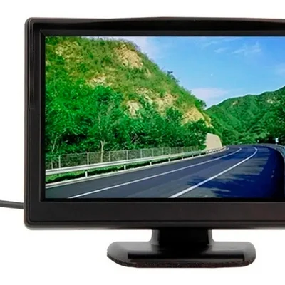 Mini Monitor Video Cftv Dvd Camera Re 4 "