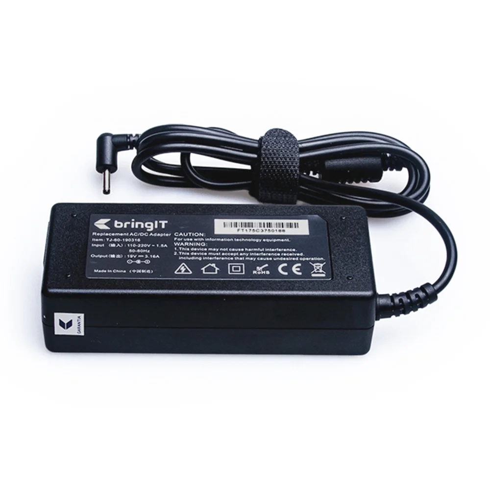 Fonte Carregador Para Notebook Samsung Expert X40 Np350xbe-xb1br 19v 3.16a 60w
