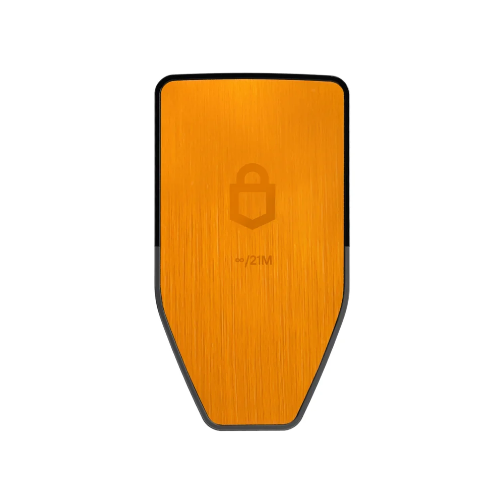 Imagem 3 de 5 do produto Trezor Safe 3 - Orange - Bitcoin Only.
