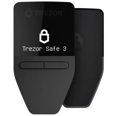 Trezor Safe 3 - Cosmic Black (Revenda Oficial)