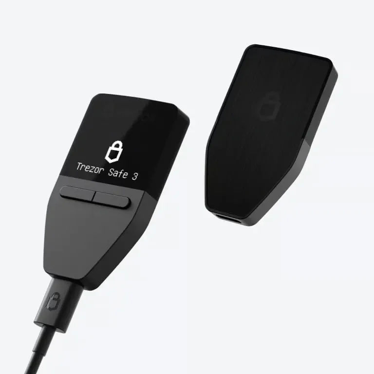 Imagem 3 de 5 do produto Trezor Safe 3 - Cosmic Black (Revenda Oficial)