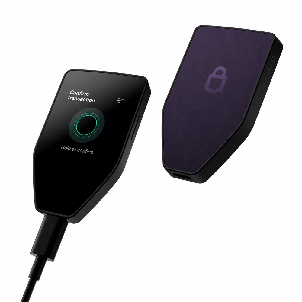 Imagem 4 de 5 do produto Trezor Safe 5 - Violet Ore (Revenda Oficial)
