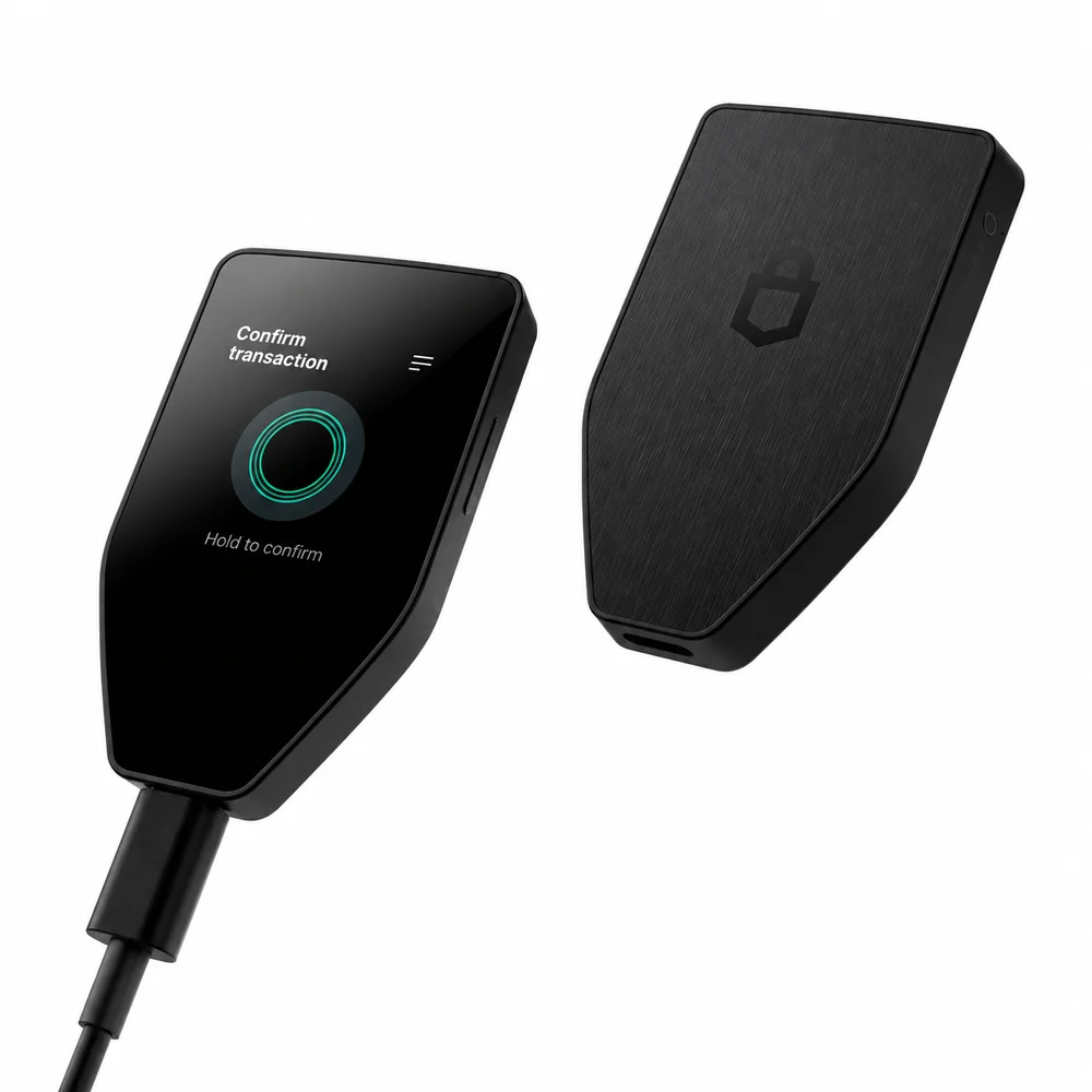 Imagem 4 de 5 do produto Trezor Safe 5 - Black Graphite (Revenda Oficial)