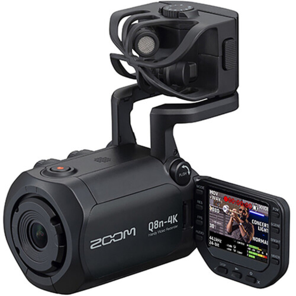 Gravador Zoom Q8n-4k Digital De Áudio E Vídeo