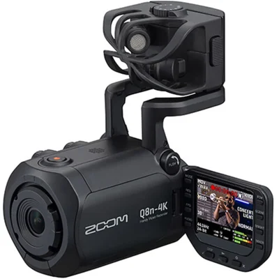 Gravador Zoom Q8n-4k Digital De Áudio E Vídeo
