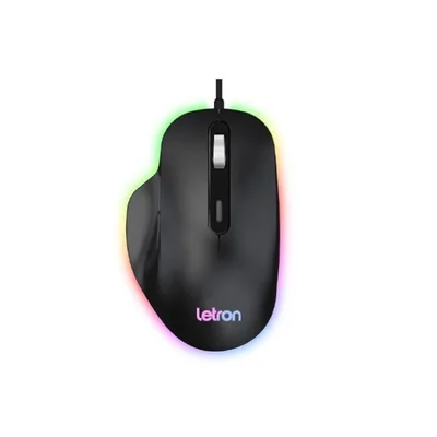 Mouse Gamer RGB 6 Botoes 7200 Dpi Onor Adapt 1620 R8 Letron