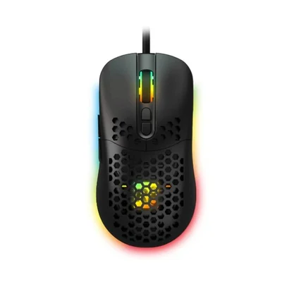 Mouse Gamer RGB 7 Botoes 7200 Dpi Soft Pro 1619b R8 Letron