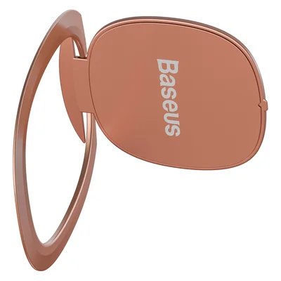 Suporte Anel P/ Celular Baseus Colável Iphone Android Rosé — foto 3