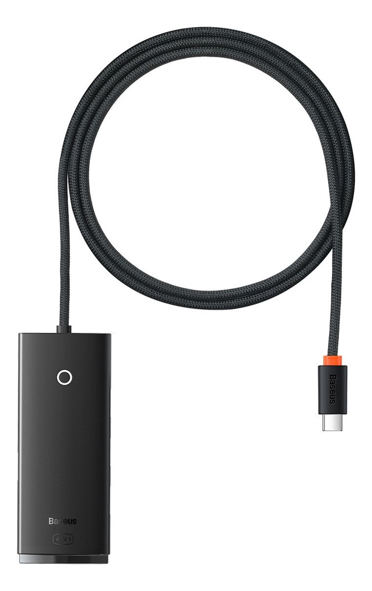Adaptador Hub Baseus Tipo-c + 4 Portas Usb Cabo De 1 Metro