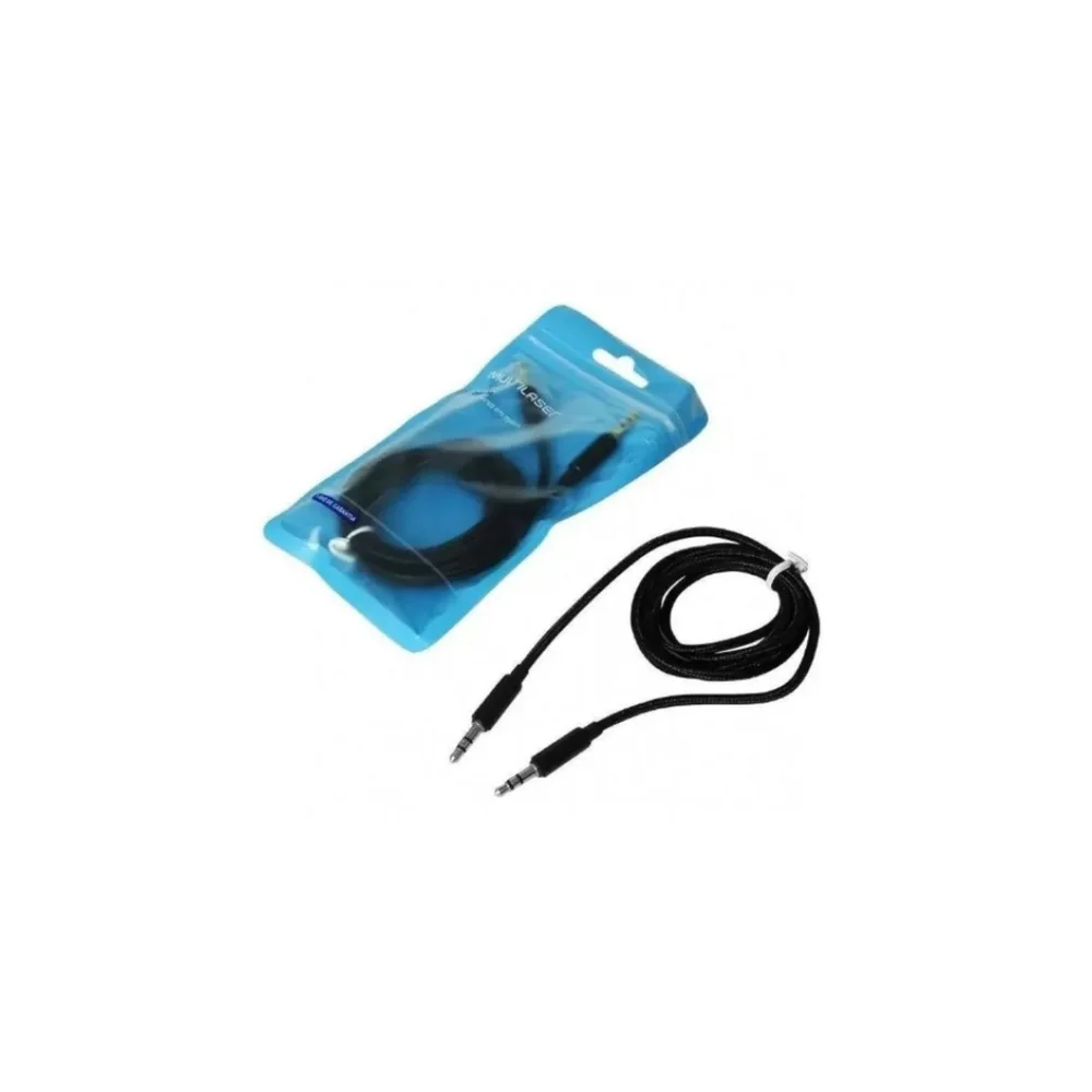 Imagem 2 de 3 do produto Cabo De Audio Auxiliar P2 3,5mm 1,2mt