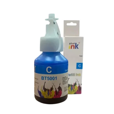 Tinta Compatível Brother Ciano (cy) Com Caixa | Bt6001 | Bt5001 | Dcp-t500w | Dcp-t700w