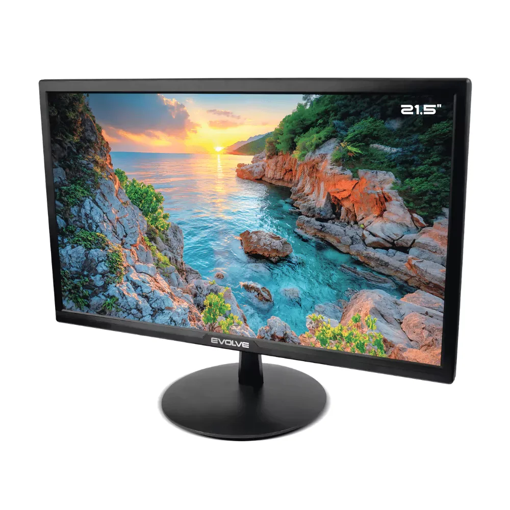 Imagem 3 de 5 do produto Monitor Evolve LED 21,5' Fullhd HDMI Vga.
